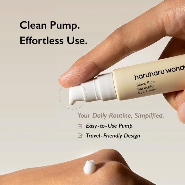 Haruharu Wonder Black Rice Bakuchiol Eye Cream - Image 2