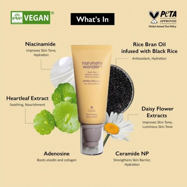 Haruharu Wonder Black Rice Moisture Airyfit Daily Sunscreen - Image 4