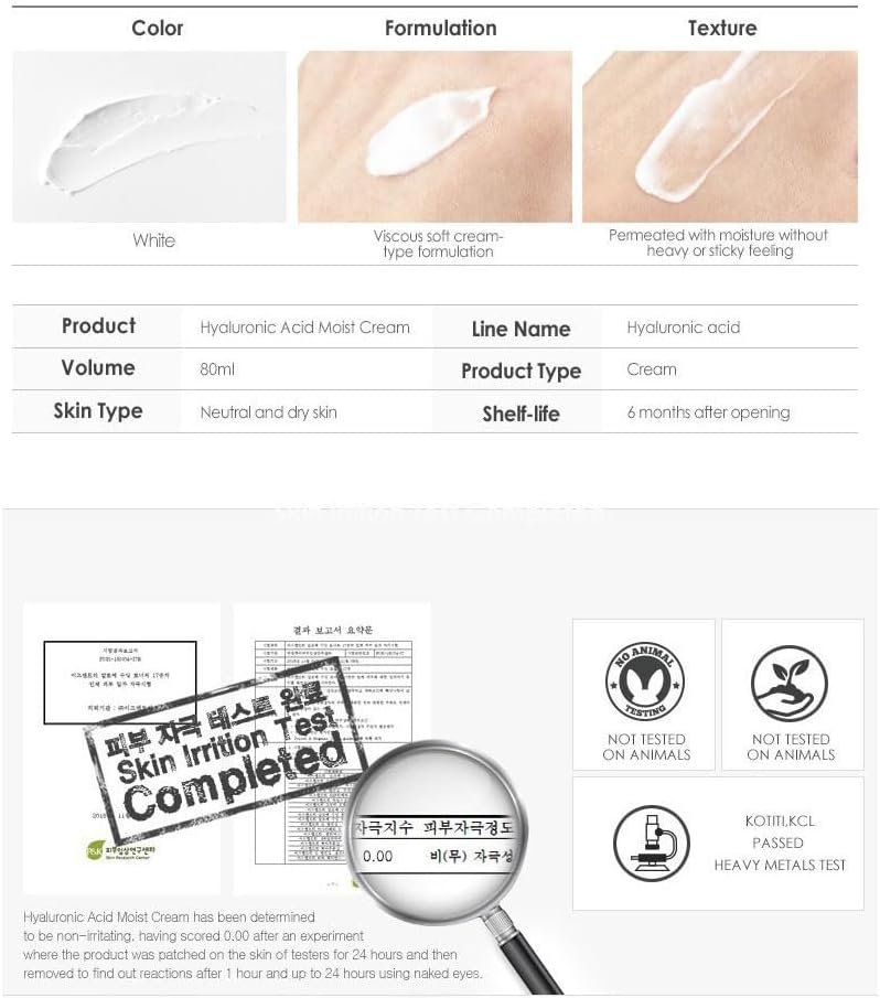 Isntree Hyaluronic Acid Moist Cream - Image 2