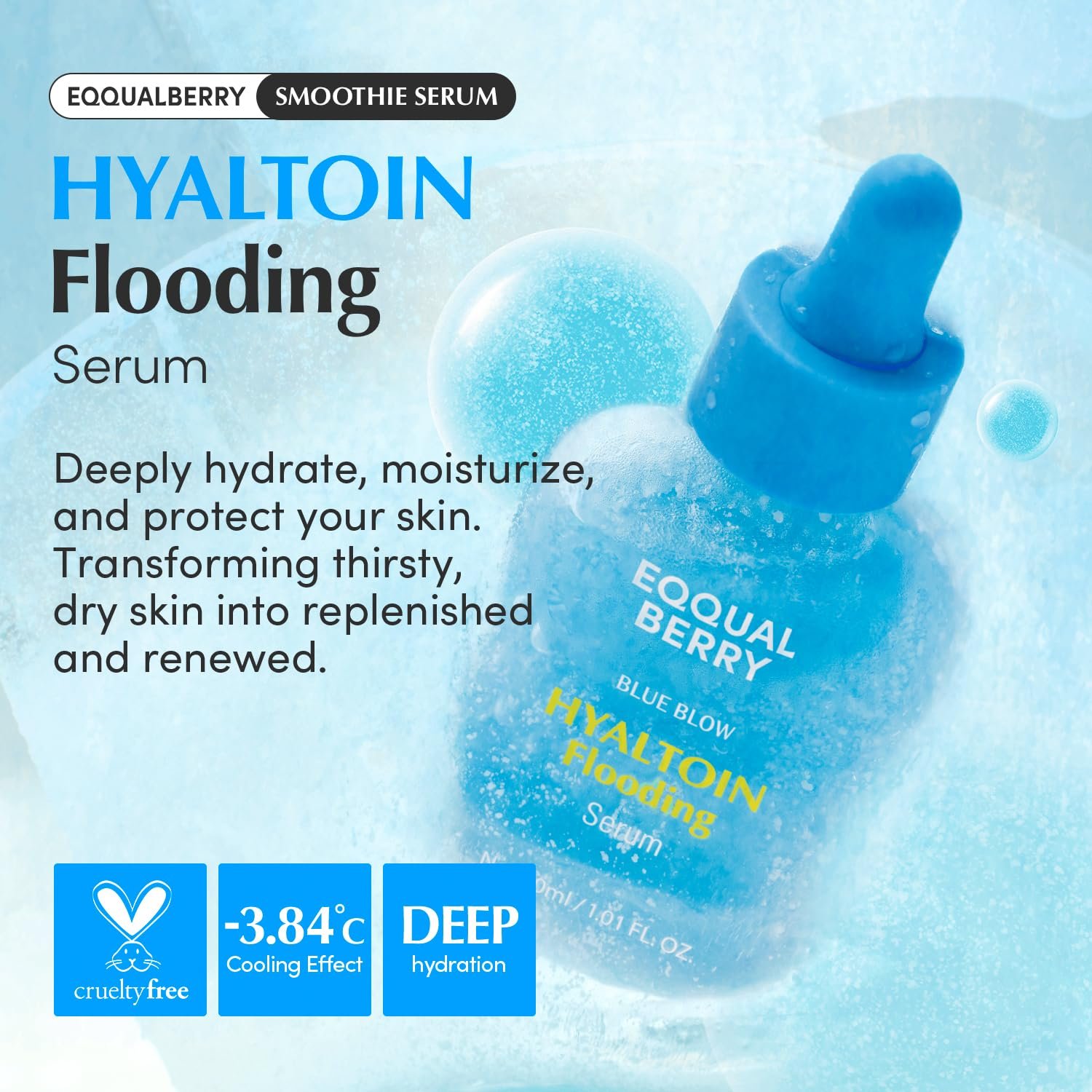 EQQUALBERRY - Hyaltoin Flooding Serum - Sérum - Image 4