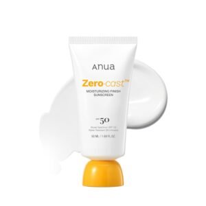 Anua - Zero-Cast Moisturizing Finish Sunscreen - Crème solaire waterproof