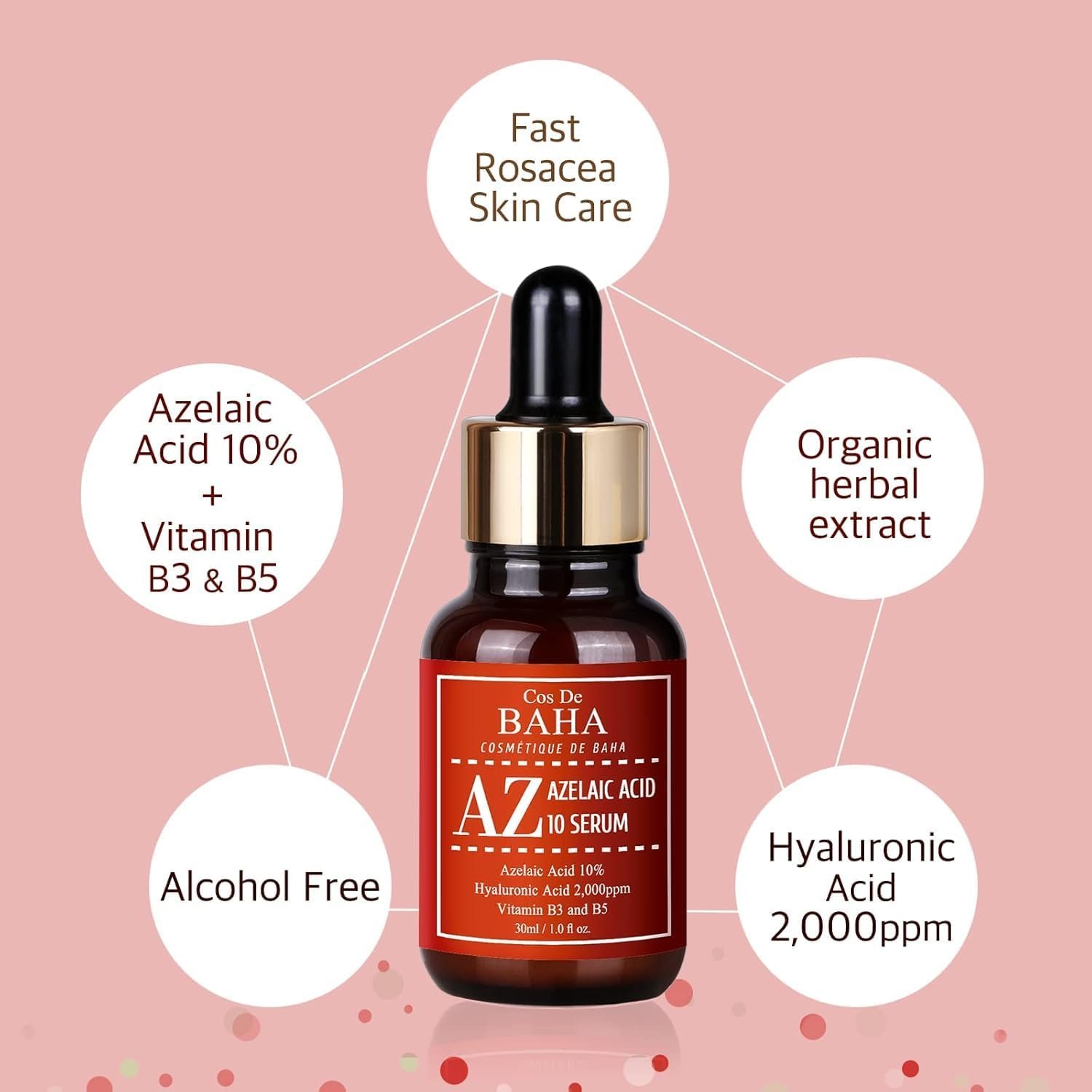 Cos De BAHA - AZ Azelaic Acid 10 Serum - Sérum anti-imperfections - Image 3
