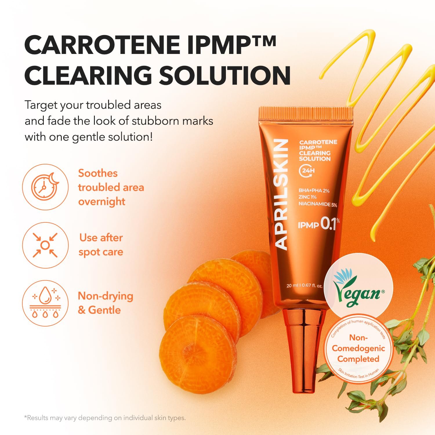 APRILSKIN - Carrotene IPMP Clearing Solution - Soin anti-acné - Image 2