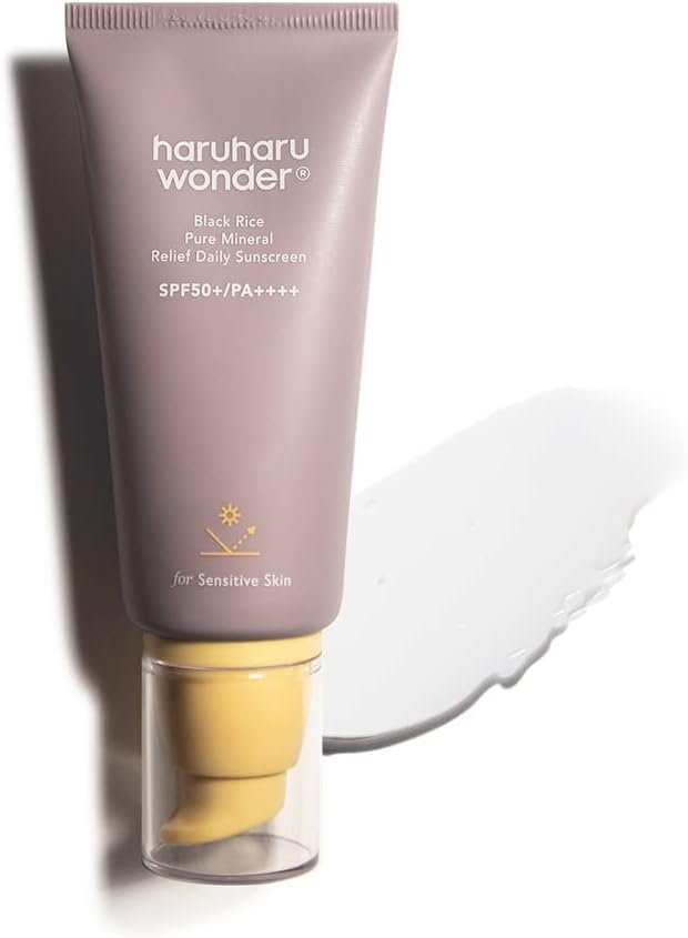 haruharu wonder - Black Rice Pure Mineral Relief Daily Sunscreen - Crème solaire au riz noir